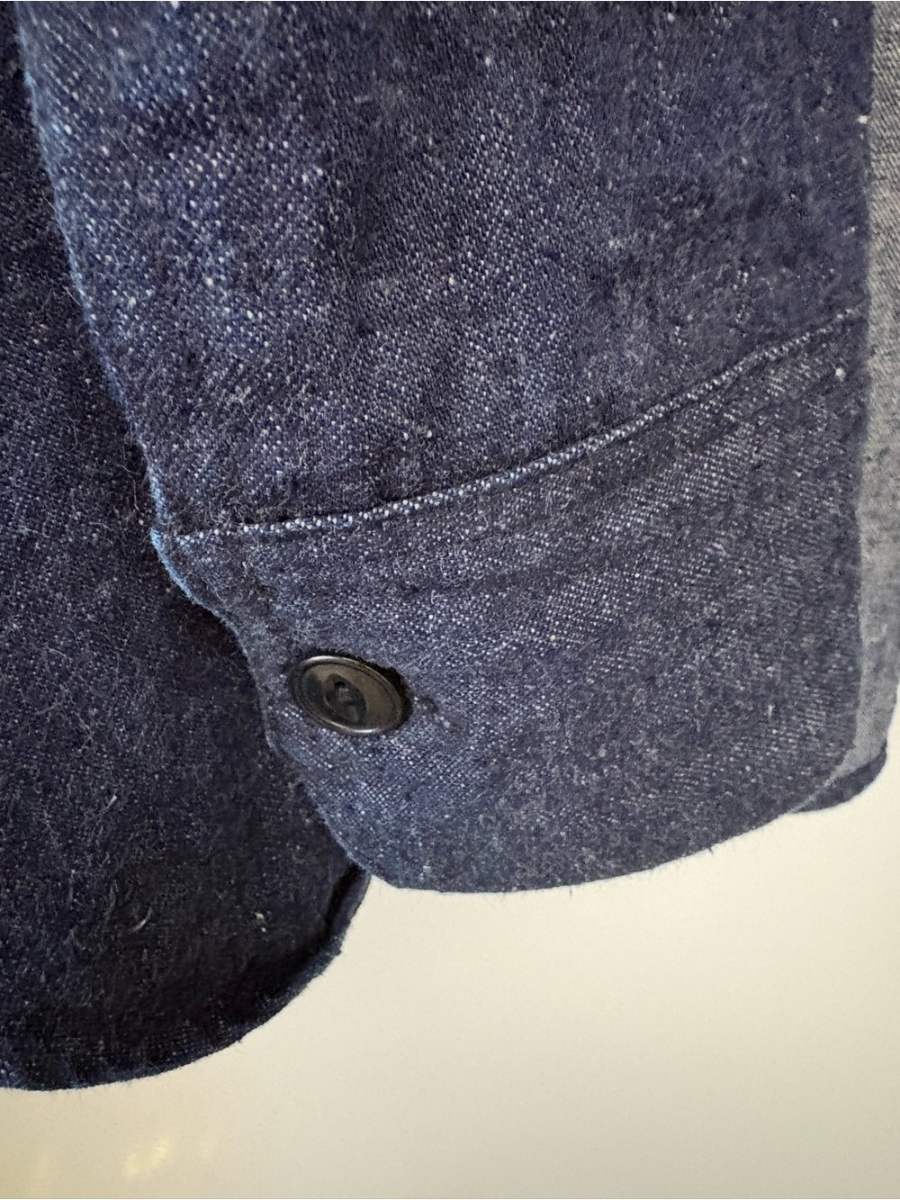 Mister freedom Men's Navy Button-Down Casual Shirt Jacket - Picture 4 of 9